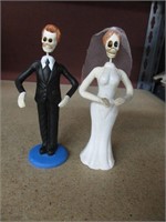 Day of the Dead Skeleton Wedding Couple
