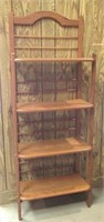 (4) Shelf Oak Shelf/Bookcase