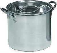 "As Is" IMUSA USA Stainless Steel Stock Pot & Lid