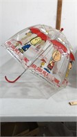 1966 Charlie Brown and snoopy umbrella