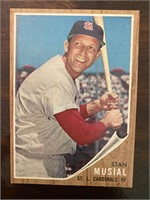 Stan Musial 1962 Topps