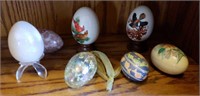 Hand Painted Egg Decor