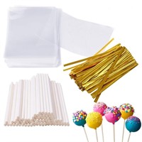 300Pcs 6 Inches Cake lollipop Pops Making Tools 10