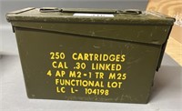 Military .30 Caliber Metal Ammo Can
