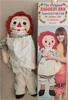 Vintage Raggedy Ann Doll by Knickerbocker & Box