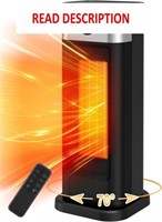 KEERCIGA Space Heater  1500W  Ceramic Heater