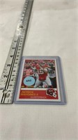 Patrick Mahomes II football card