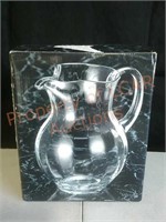 Clear Glass Pitcher and more stemware