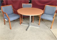 Table And Three Chairs