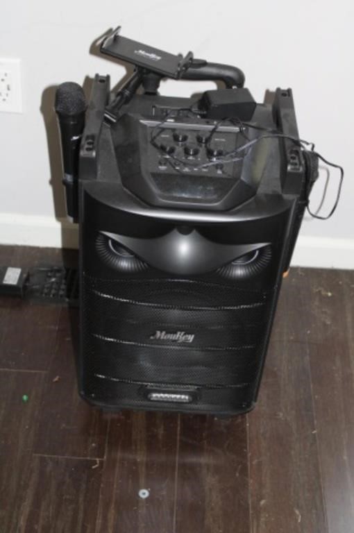 Moukey Suitcase Style Karaoke Machine
