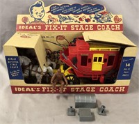 Boxed 1950's Ideal Fix-It Stage Coach