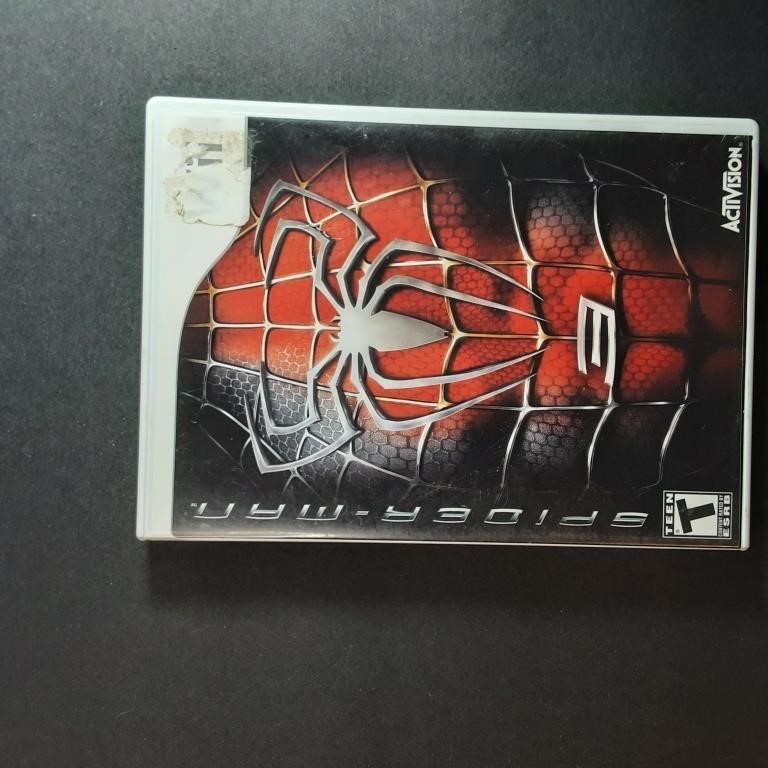 Spiderman 3 Wii game