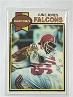 1979 Topps Football June Jones Rookie Card #512!