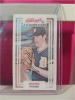 D4)  1983 Jack Morris Kelloggs  3-D