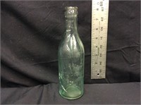 Jasper Indiana Embossed Straight Sided Bottle