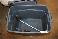 TOTE & LID - 3 TOOLS (CONDITION UNKNOWN)