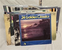 Vintage Variety Of Vinyl Record Albums