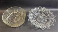 2 Piece Glass Dish Lot