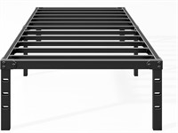 14 Inch - Durable Non-Slip Twin Bed Frame
