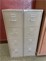 2 FILE CABINETS