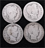 4 BARBER QUARTERS