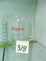Hamm's Beer Pitcher (8 1/4") -