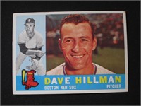 1960 TOPPS #68 DAVE HILLMAN BOSTON RED SOX