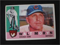 1960 TOPPS #74 WALT MORYN CHICAGO CUBS