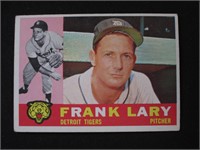 1960 TOPPS #85 FRANK LARY DETROIT TIGERS