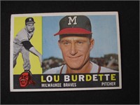 1960 TOPPS #70 LOU BURDETTE BRAVES VINTAGE