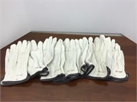 Seven Pair of New Work Gloves, Large
