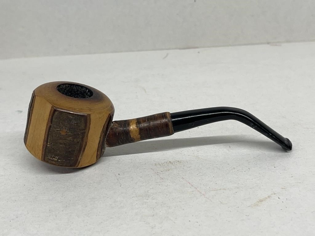 Cherry made wooden pipe