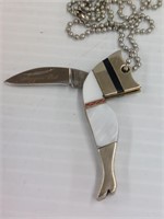 Rough Rider steppin out necklace knife