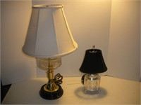 2 Table Lamps, Tallest 28 inches