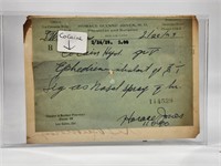 1919 DR. NOTE PERSCRIBING COCAINE & HEROIN