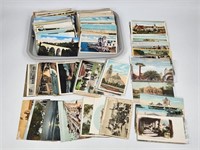 ASSORTED LOT OF TRAVEL SOUVENIR POSTCARDS