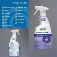 3 Lavender Gonzo Disinfectant Spray Cleaner