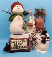 Byers Choice Snowman Christmas Décor