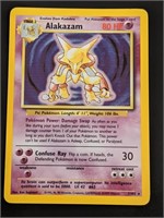 1999 Pokemon Base Holo Alakazam 1/102