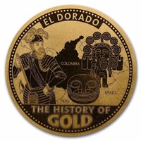 2023 1/100 Oz Gold History Of Gold: El Dorado