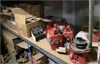 Shelf of Pumps, Motors & More