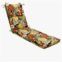 Clemens Outdoor Chaise Lounge Cushion Black