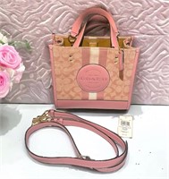 Coach Demsy pink with strap