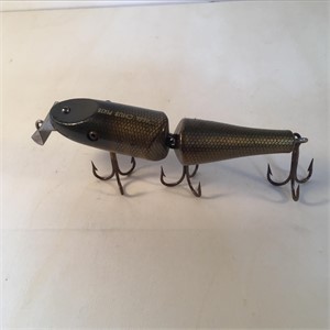 C.C.B. GARRETT IND. JOINTED VINTAGE FISHING LURE