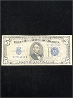 1934 D $5 Silver Certificate