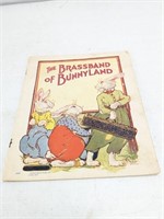 The Brassband of Bunnyland 1920's Rare Book