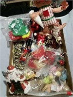 (2) Boxes of Christmas Items