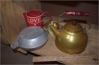 Teapot, Camp Set, etc