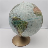 Vintage Tabletop Replogle Globe w/ Dimensional