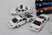 POLICE CARS FROM VARIOUS STATES